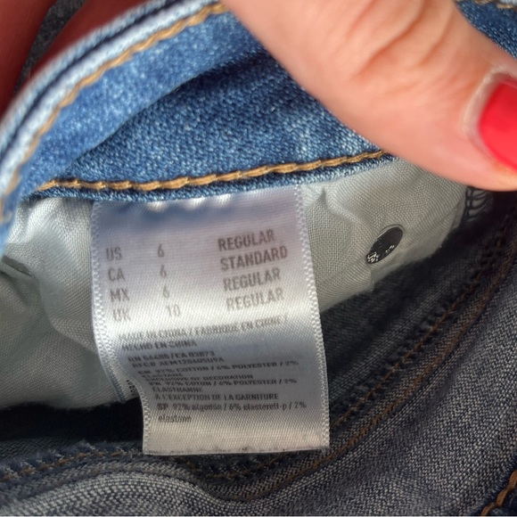 American eagle exposed button from straight/wide leg jean - Picture 4 of 6